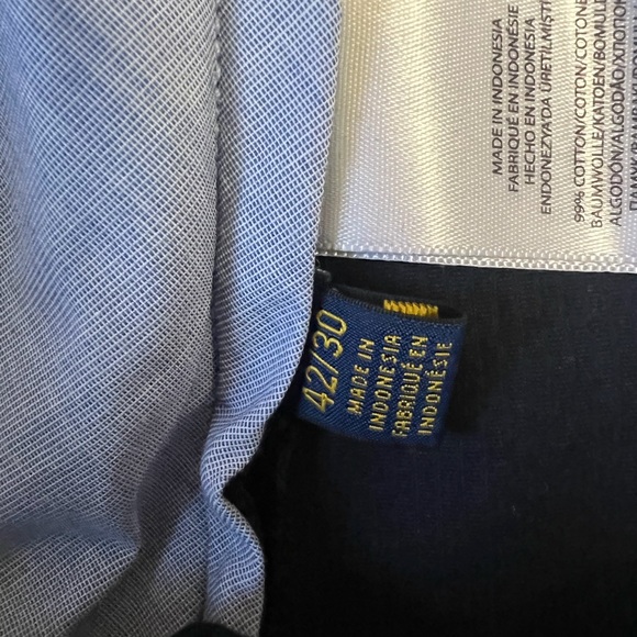 Polo by Ralph Lauren Dark Blue Corduroy Pants - Picture 5 of 5